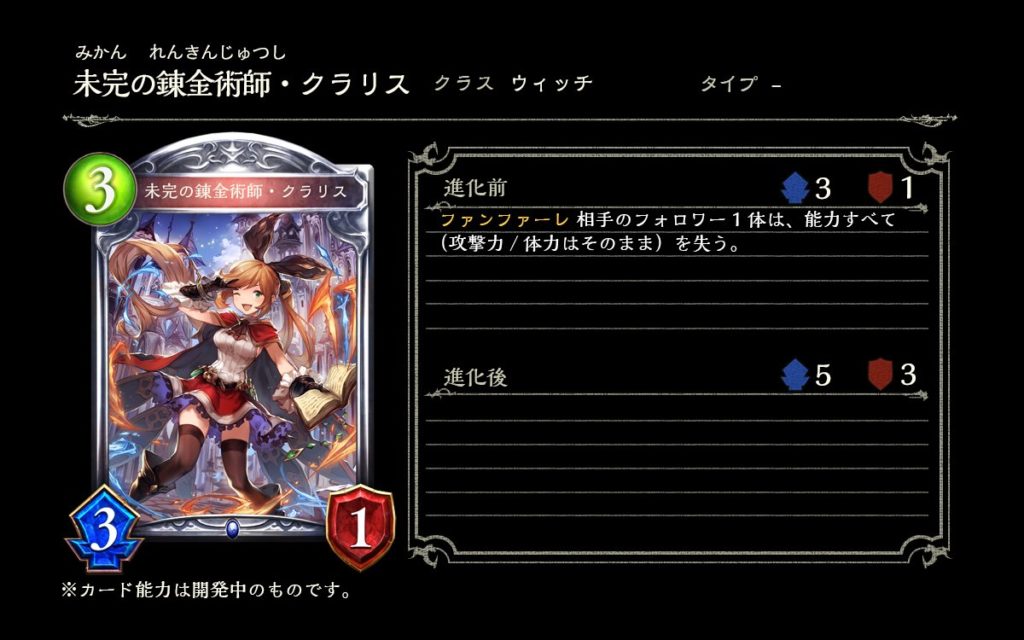 未完の錬金術師・クラリス