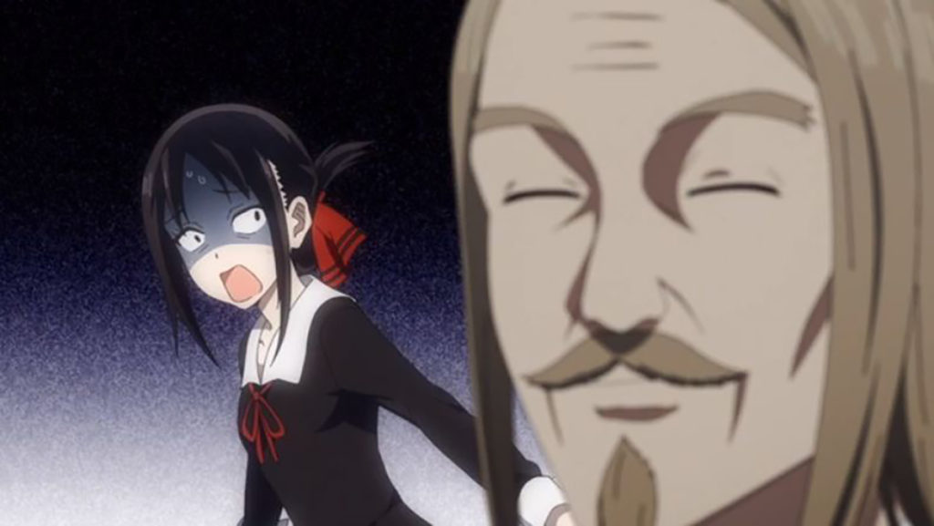 校長にキレるかぐや