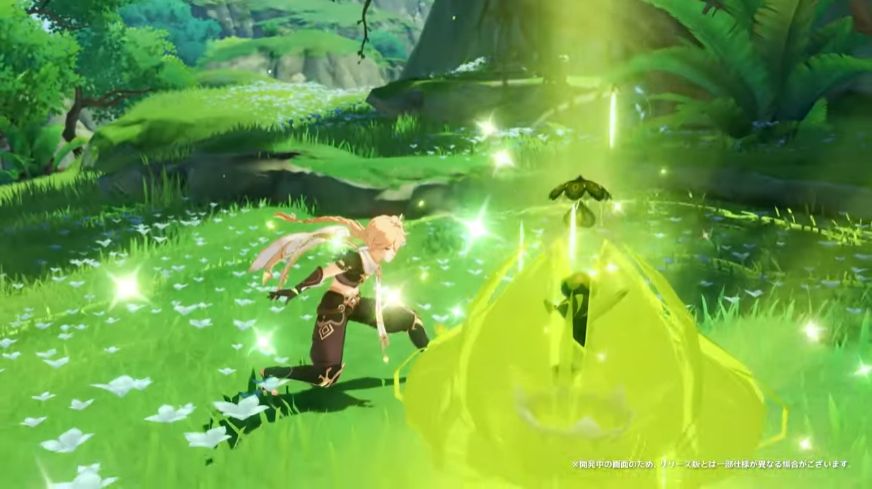 【開花・激化】原神で新しく登場する草元素についての情報が公開されました