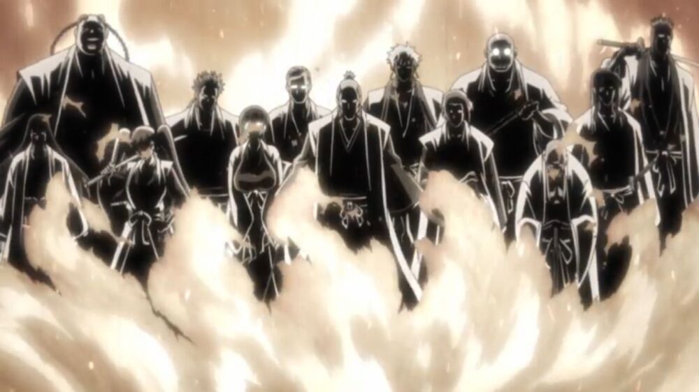 BLEACHIのアニメに登場した初代護廷十三隊