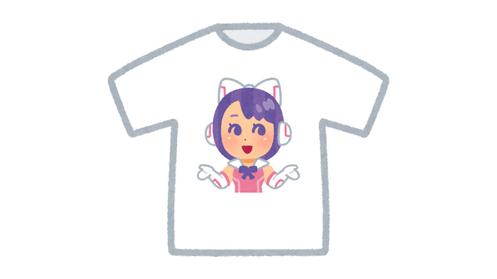 にじさんじTシャツ